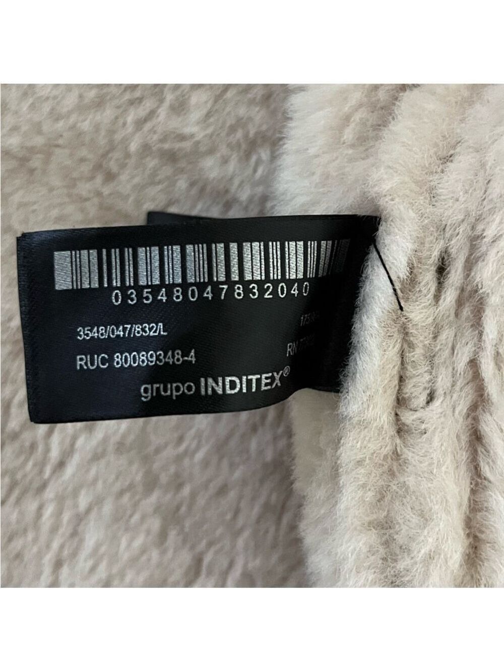 BRAND NEW ZARA ZW COLLECTION DOUBLE FACED FAUX SUEDE SHERPA JACKET TAUPE Large - Picture 12 of 16